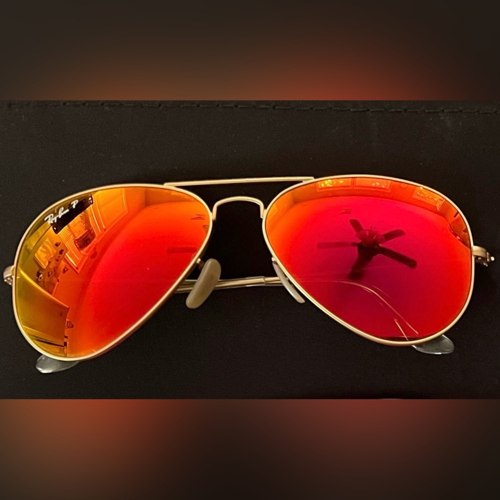 Orange - Ray-Ban Women's Aviator Sunglasses NWOT